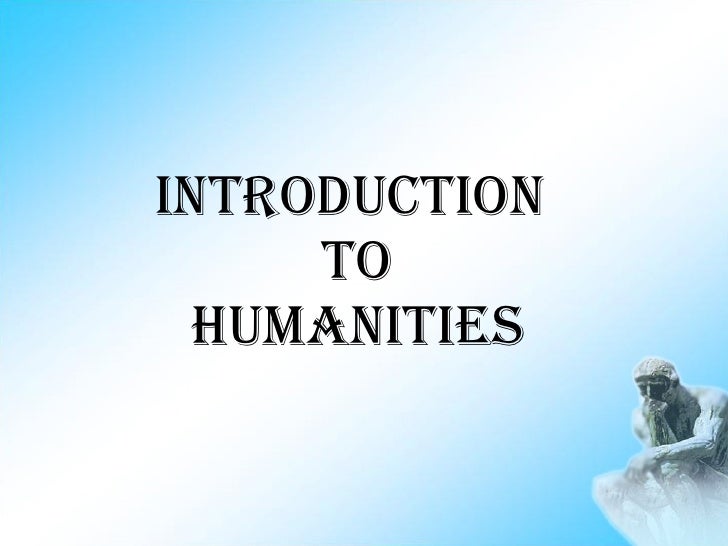Introduction To Humanities By Sanchez Pdf